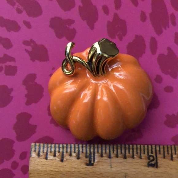 Pumpkin Brooch/Pendant - Picture 7 of 10